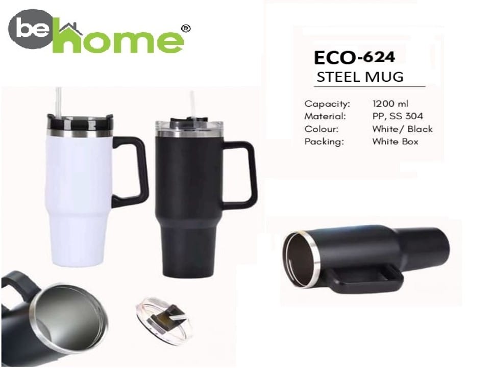 Behome Steel Mug Eco-624